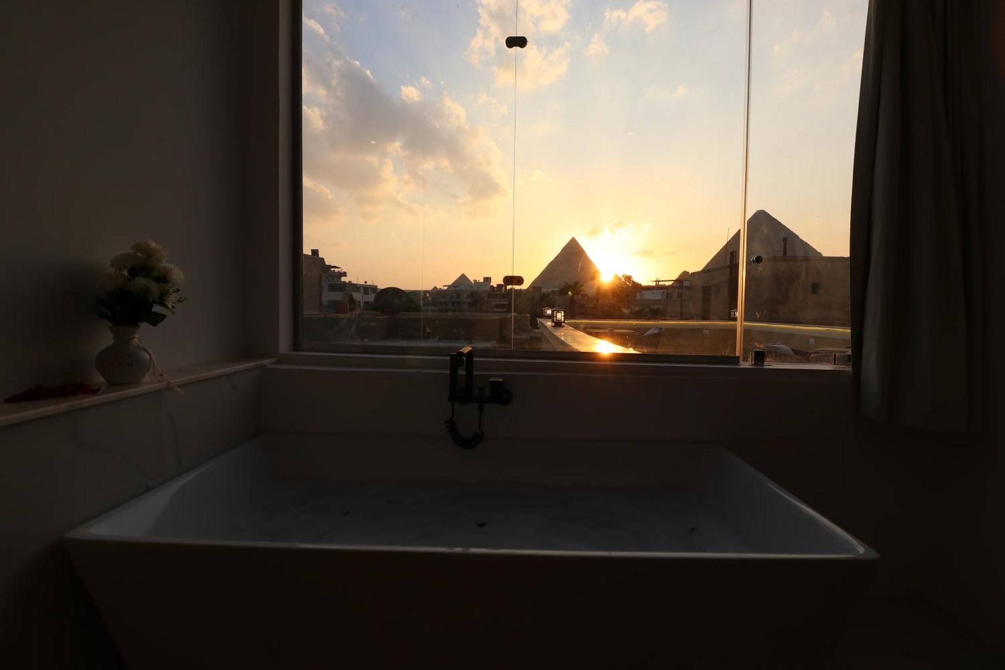 West Pyramids Hotel Kafret el-Gabal Eksteriør bilde